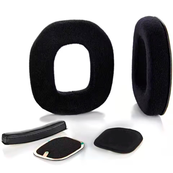 Kit almohadillas pad oreja Astro A50 A10 A20 A40 con diadema, espumas de microfono y pads adhesivos