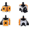 Joystick analogo PS4 PS5 vistas del modulo metalico