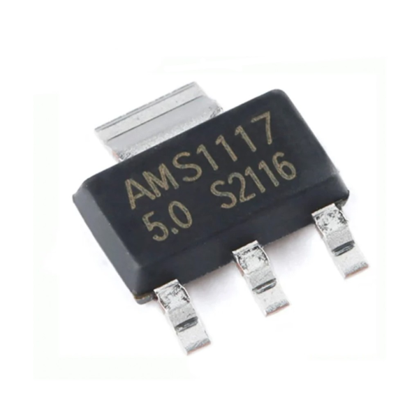 IC Regulador Lineal AMS1117 SOT-223 Regulador lineal AMS1117 encapsulado SOT-223 marcado 5.0V Advanced Monolithic Systems