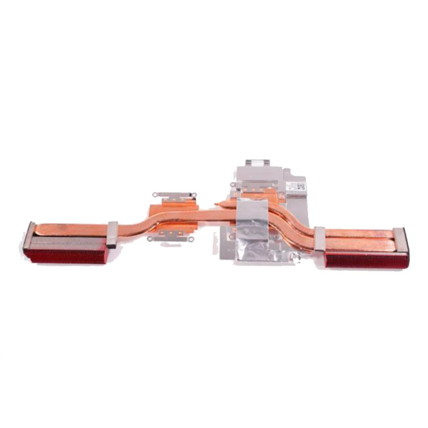 Heat pipe disipador de cobre ASUS TUF FX505DT 13NR02C0AM0111, vista superior con radiadores