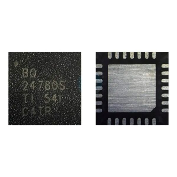 IC BQ24780S Texas Instruments WQFN-28, vista superior e inferior
